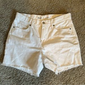 Old Navy White Denim Shorts